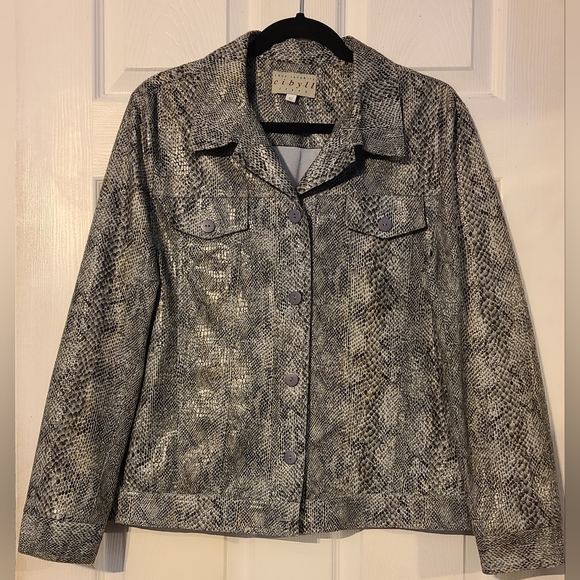 Cibyll Snake print jacket size L - Picture 1 of 9